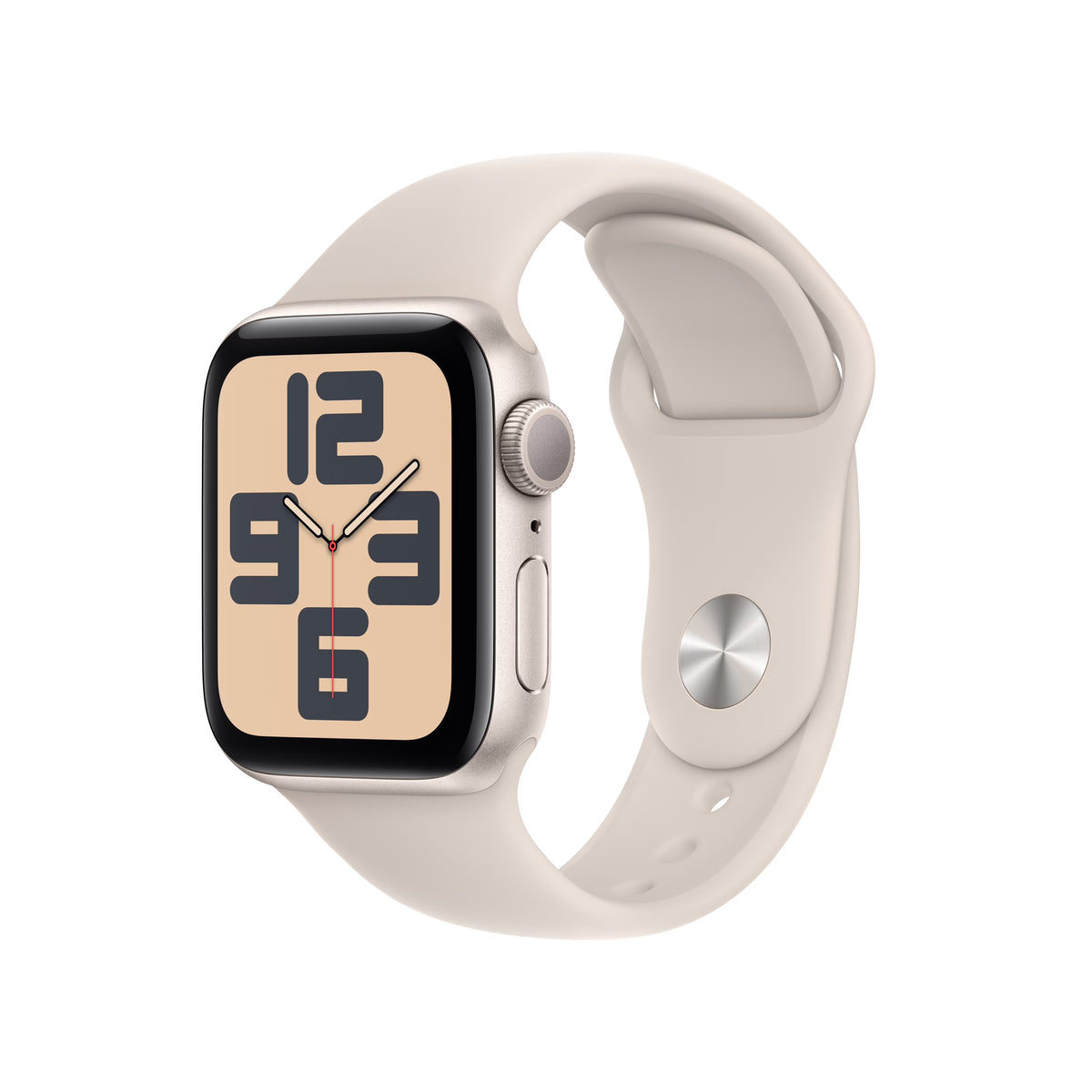 Apple Watch SE GPS 40mm Starlight Aluminum Case with Starlight Sport Band C82699