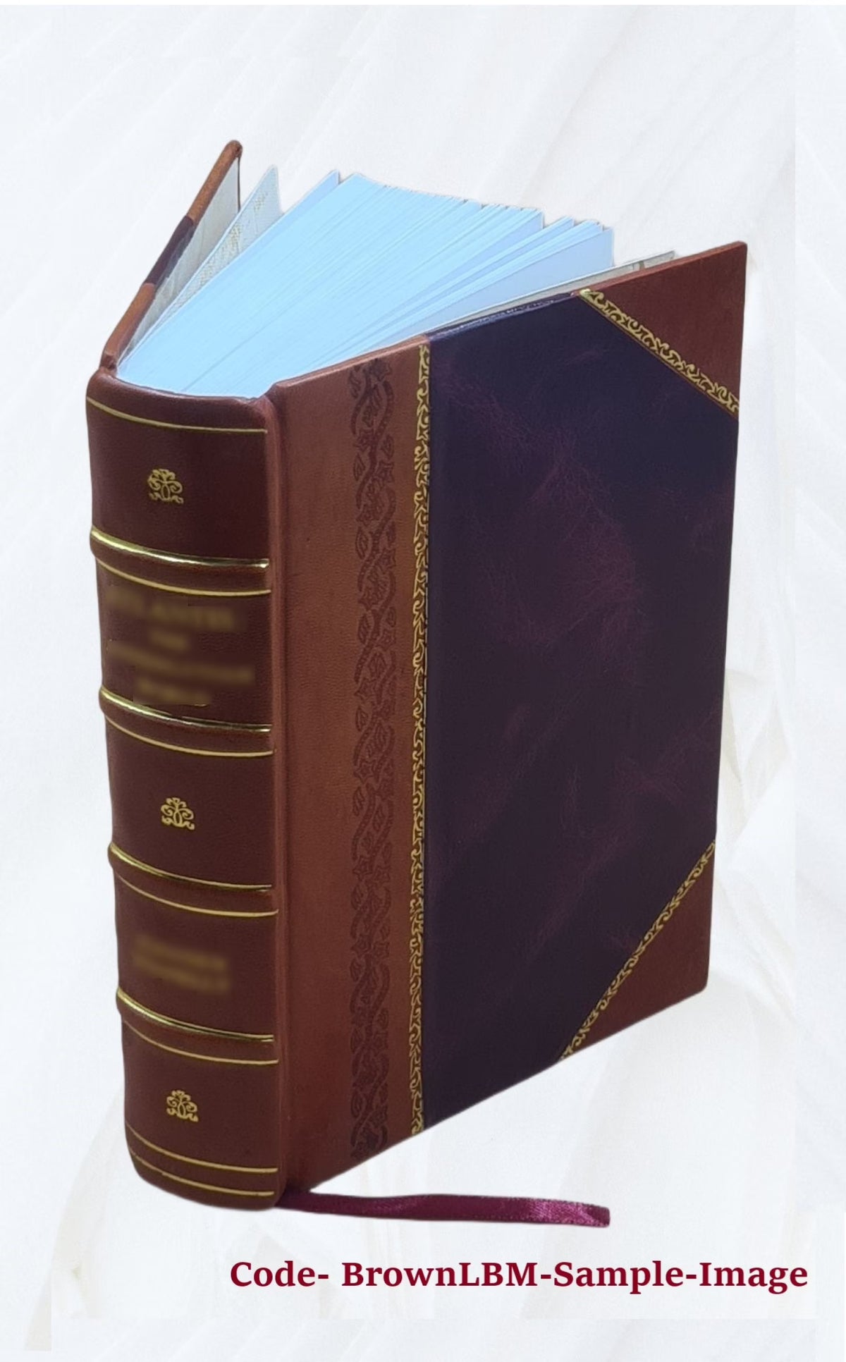 Leather Bound Book Y941