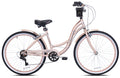 26 In. Rose Gold Women's Cruiser Bike A1355
