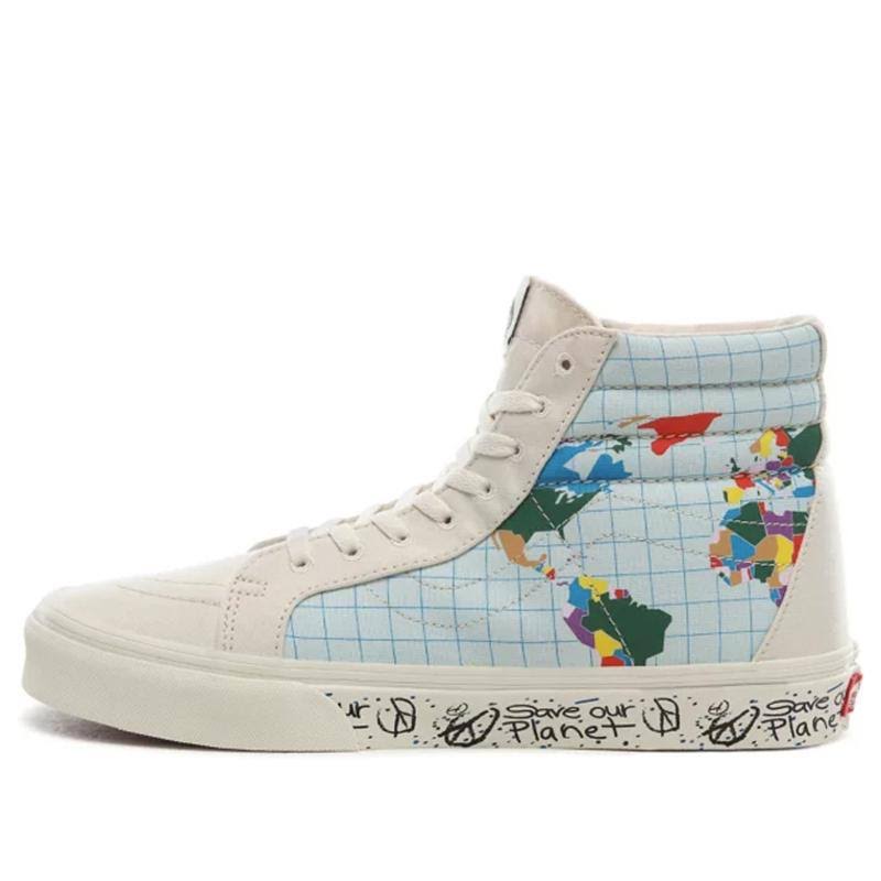 Classic White Multi Sk8-Hi Q557280