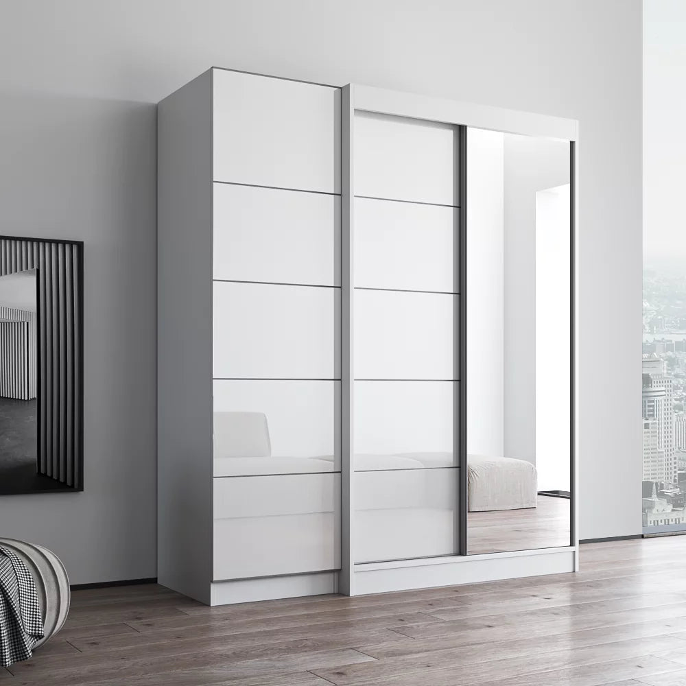 Wardrobe with 1 Mirror N90003