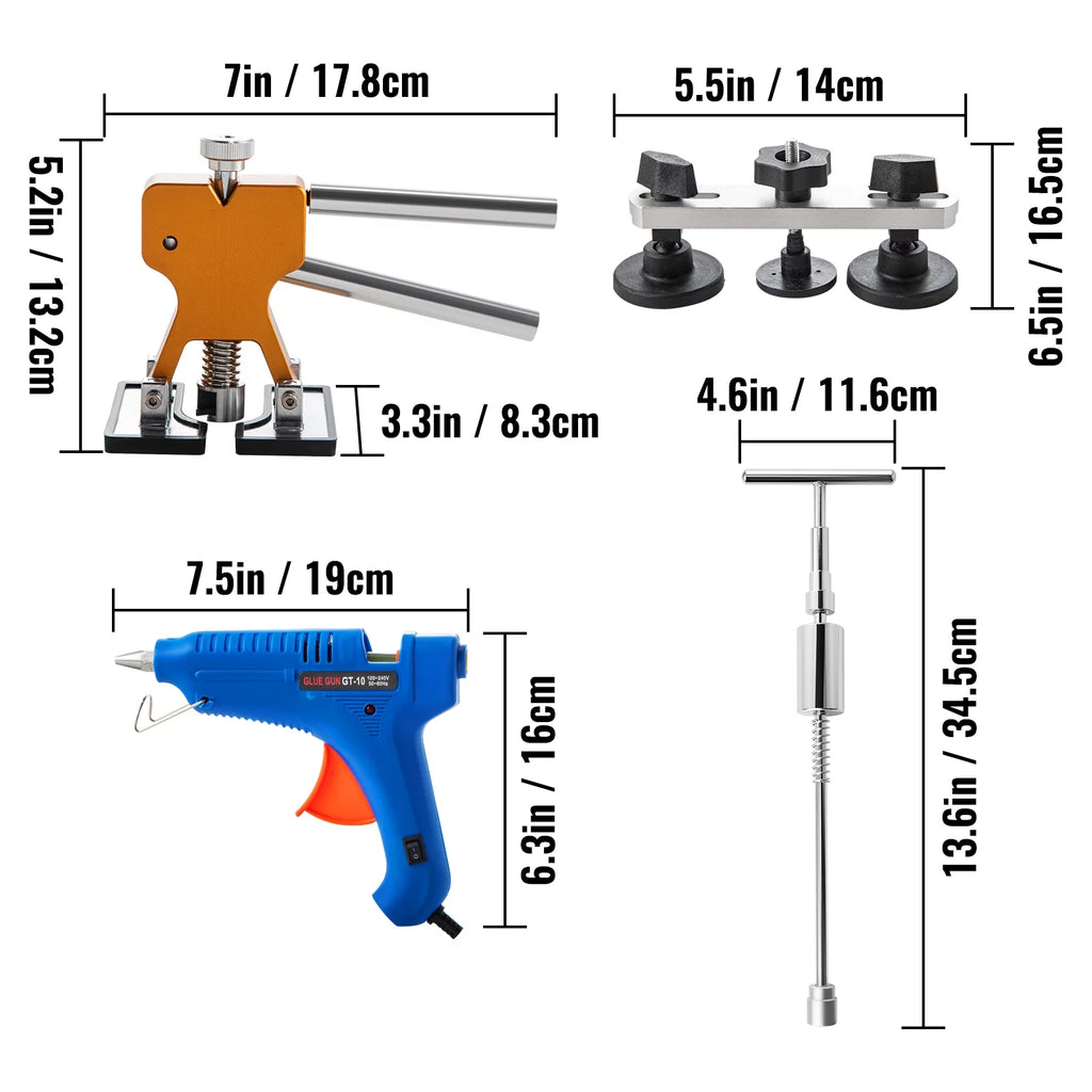 60 Pcs Paintless Dent Repair Tools U8681