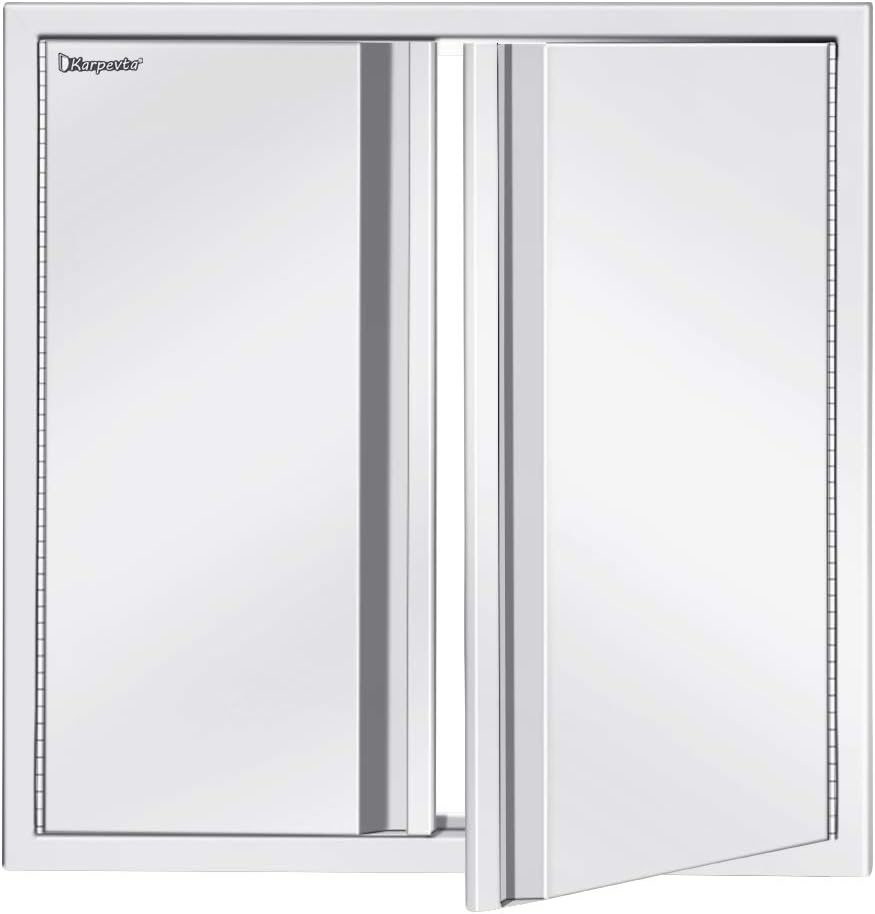 42 W X 21 H Stainless Steel Outdoor Kitchen Door U159703