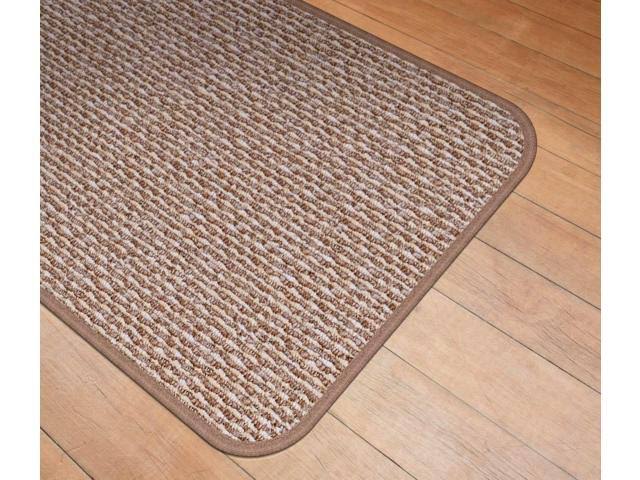Praline Brown Skid-Resistant Carpet Runner Z941