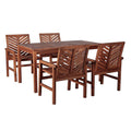 5-Piece Acacia Outdoor Dining Set R638