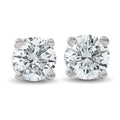 14K Yellow Gold Diamond Stud Earrings V971