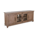 74" Mahogany Media Console X766