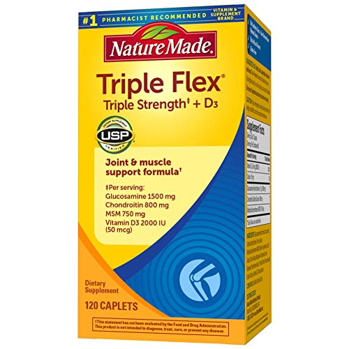 Triple Strength Caplets with Vitamin D3, 120 Count F3045