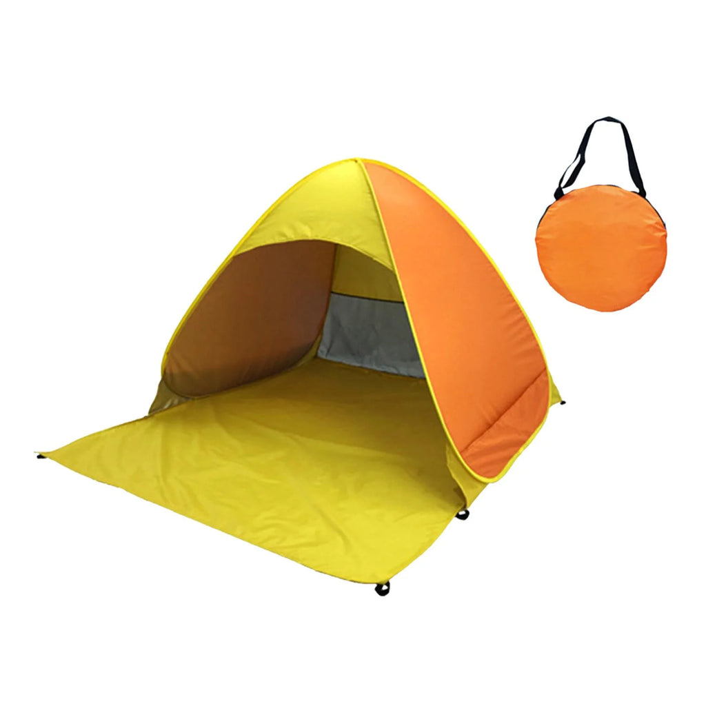 Orange Automatic Beach Tent V472481