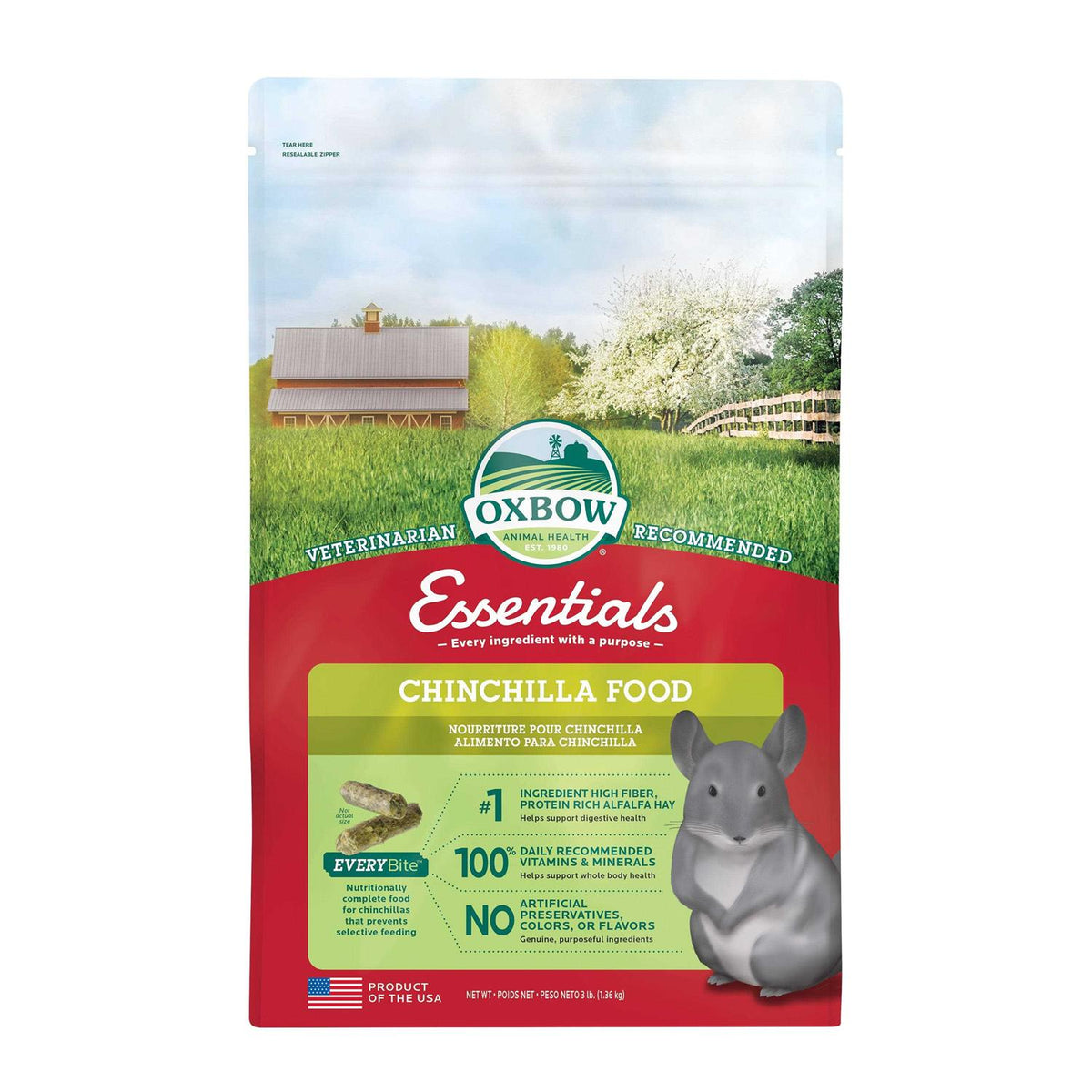 Chinchilla Food A9712