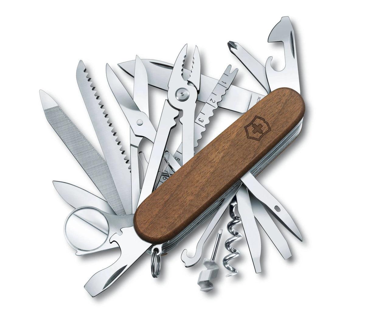 Swiss Champ Wood Brown 4 in N90113
