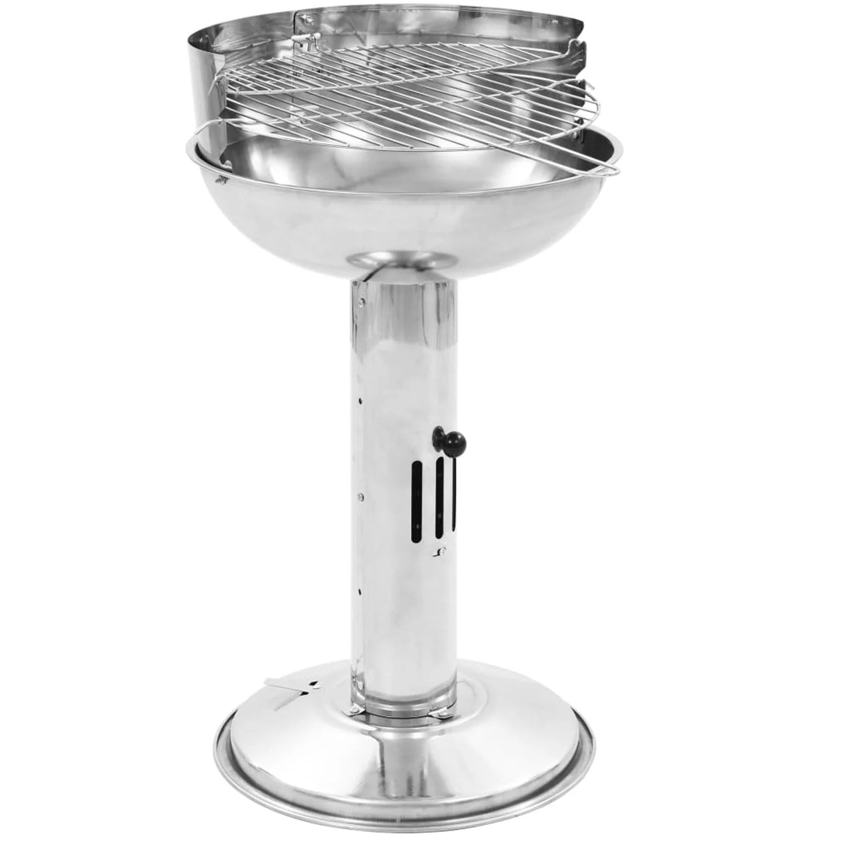 Charcoal BBQ Grill Stainless Steel N95686