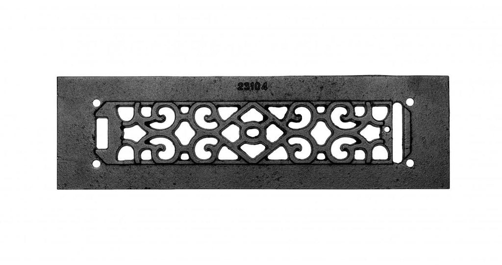 10 Heat Air Grille Cast Victorian 3 1/2 x 12 M602030
