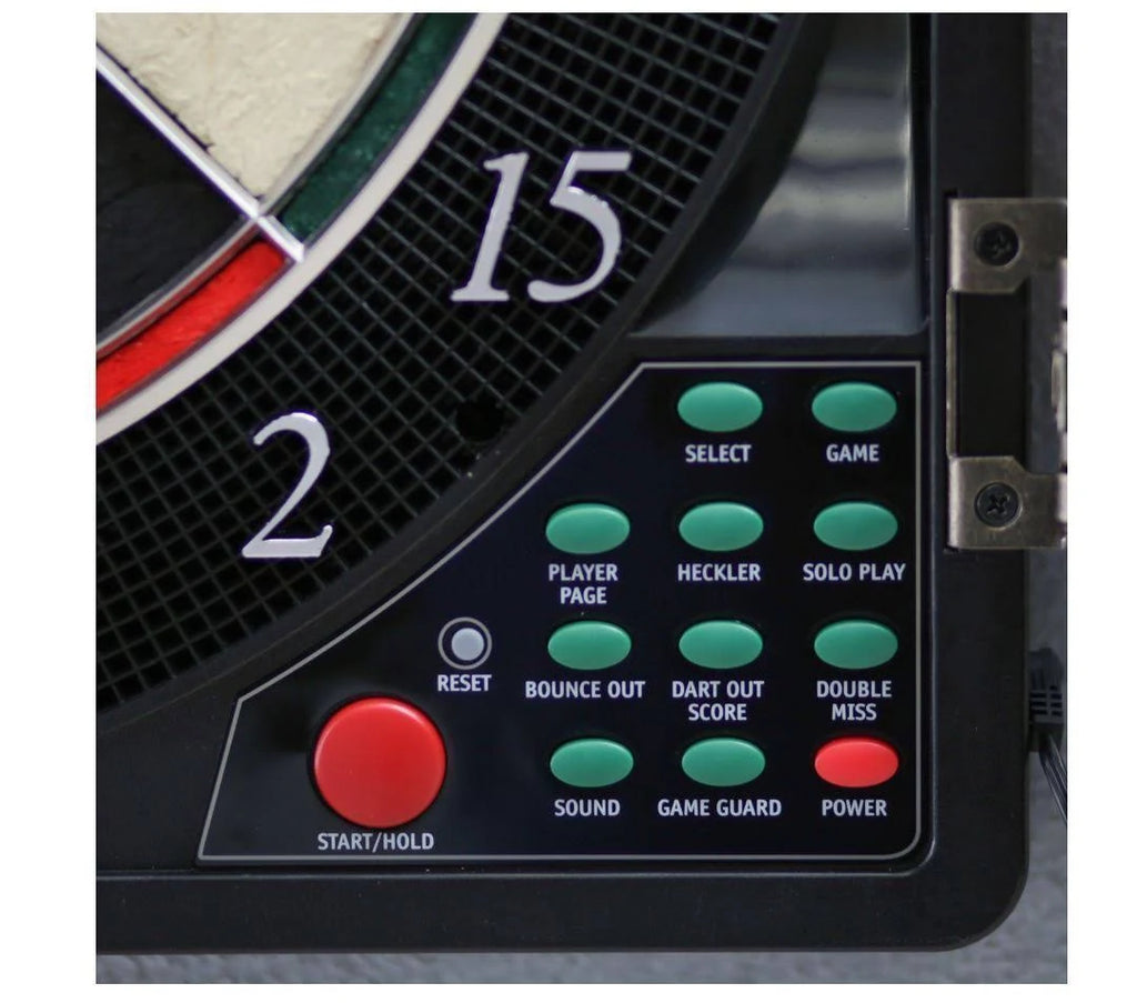 LED Electronic Dartboard Cabinet Set U73608