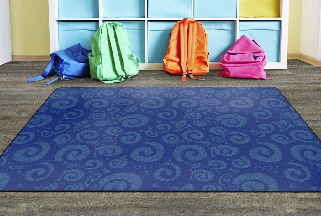Blue Tone on Tone Carpet 10'6 x 13'2 S12298