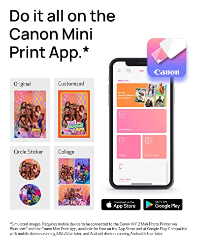 Mini Photo Printer, Pure White U656754