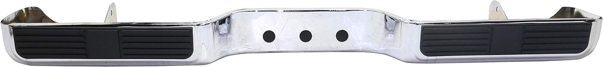 Chrome Step Bumper Face Bar with Step Pad S837