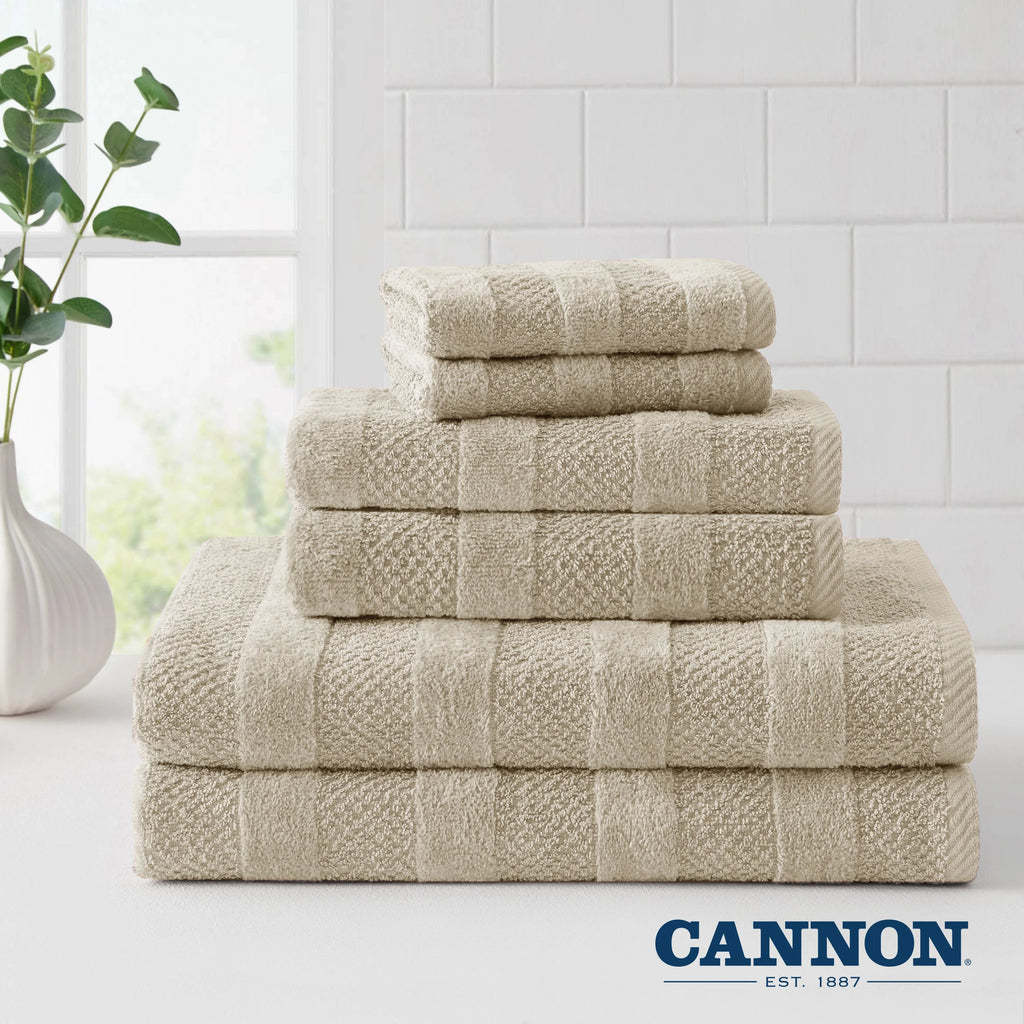 6-Piece 100% Cotton Towel Set O691