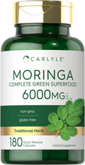 Moringa Oleifera 6000mg 180 Capsules M4950