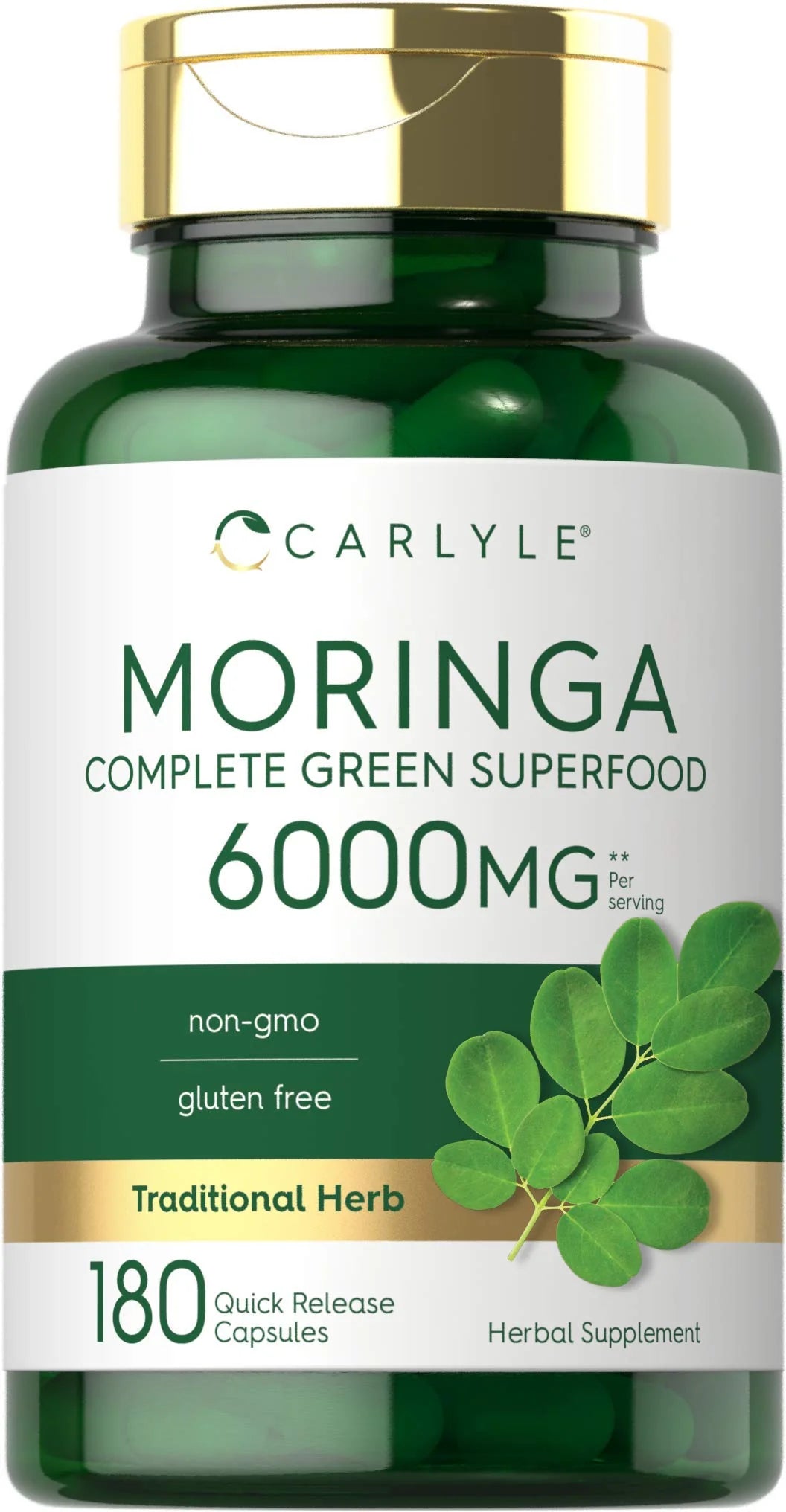 Moringa Oleifera 6000mg 180 Capsules M4950