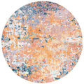 Gold / Blue Rug L395182