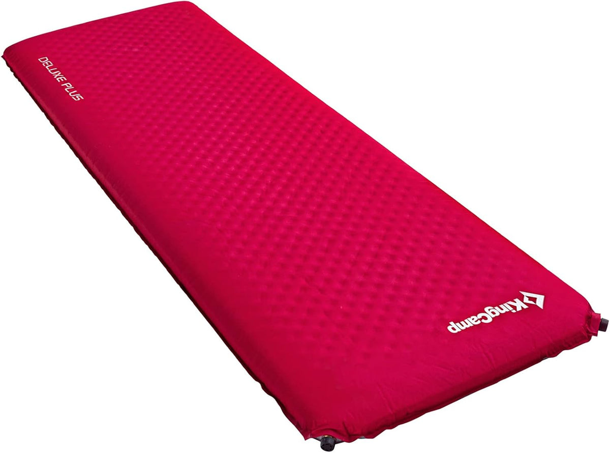 Self Inflating Insulated Camping Sleeping Pad Blue Y73158