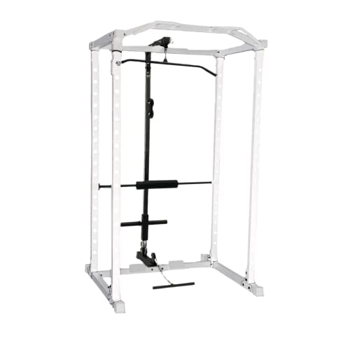 2.35" x 2.35" Power Cage Squat Rack with Attachments and Accessories T521