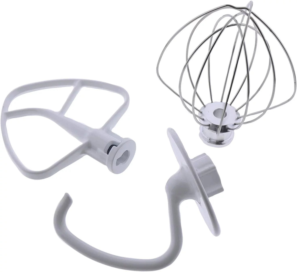 Mixer Attachments Set Dough Hook Flat Beater Wire Whip D8261