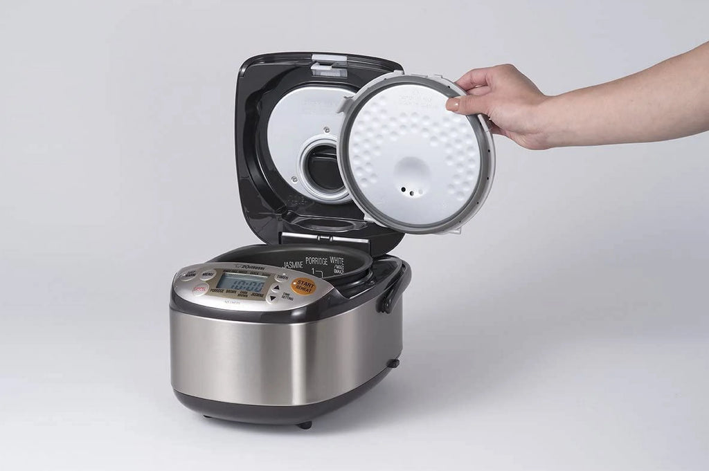 Stainless Dark Brown Rice Cooker & Warmer C7990