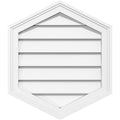 42x22W x 38x22H PVC Gable Vent Q362582