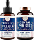Concentrated Liquid Collagen Peptides and Dental Probiotics O110