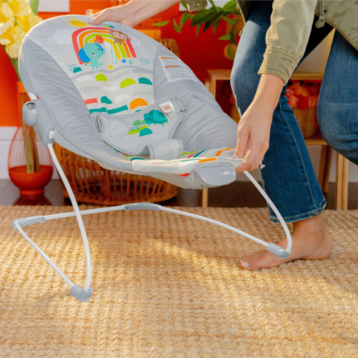 Vibrating Baby Bouncer F846791