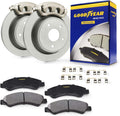 Front Brake Kit Calipers Rotors Ceramic Pads S3872