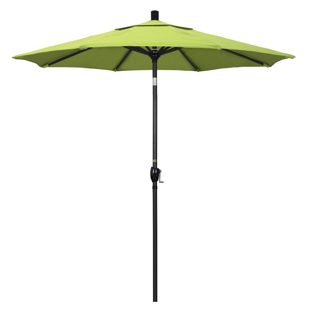 7.5 ft Aluminum Push Button Tilt Market Umbrella I625302