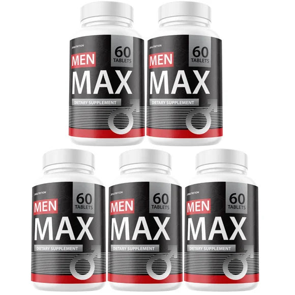 Men Max Enhancement Pills Performance & Drive 5 Bottles K306
