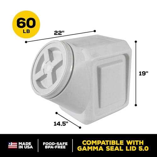 Stackable Pet Food Storage Container V220958