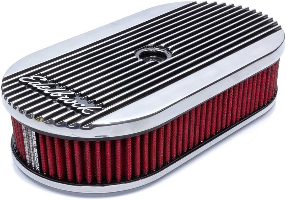 Oval Air Cleaner for Single 4-Barrel Carburetor J842095