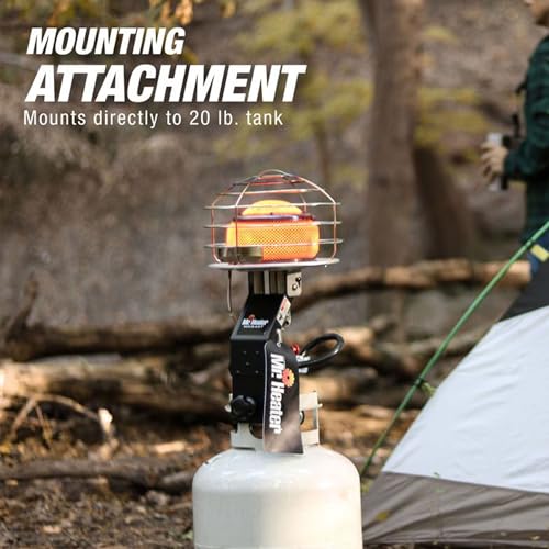 45,000 BTU Radiant Tank Top Portable Propane Heater P825639