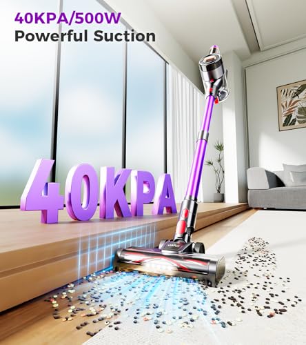 Cordless Stick Vacuum Cleaner 500W 40Kpa 60Mins I31356