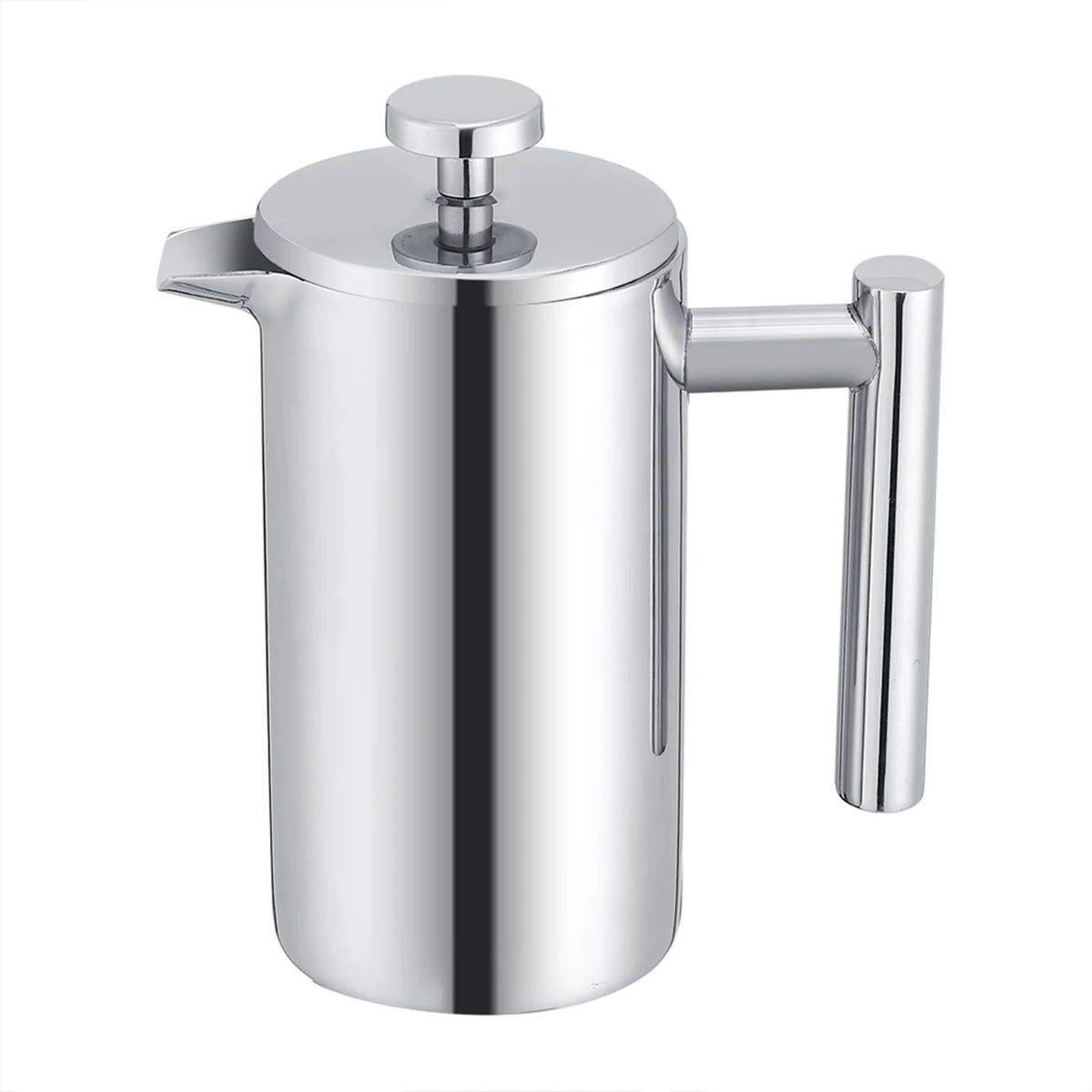 Cafetera de Acero Inoxidable de Doble Pared Prensa Francesa con Filtro (350 ml) I11600