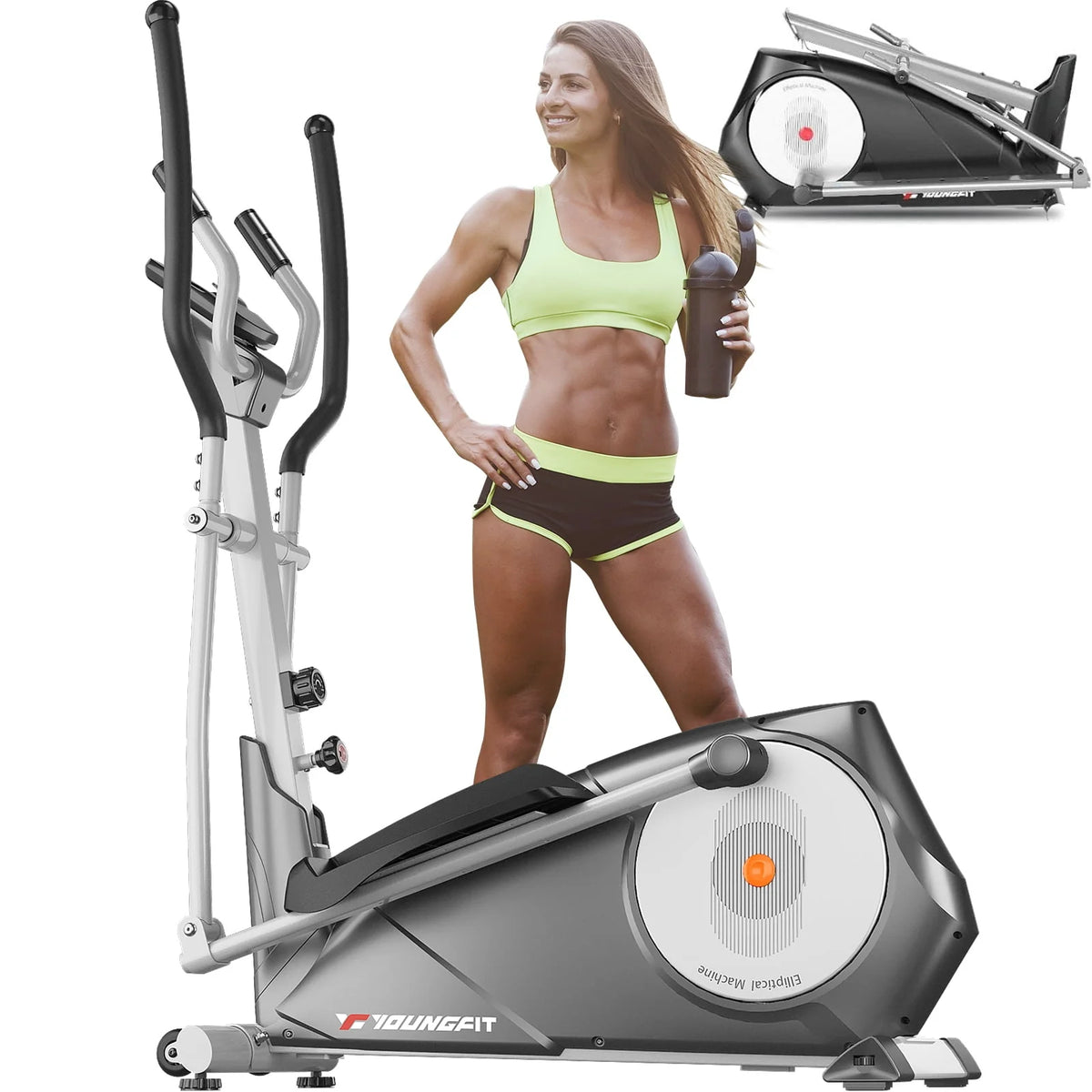 Elliptical Machine with 22 Resistance Levels Q3313