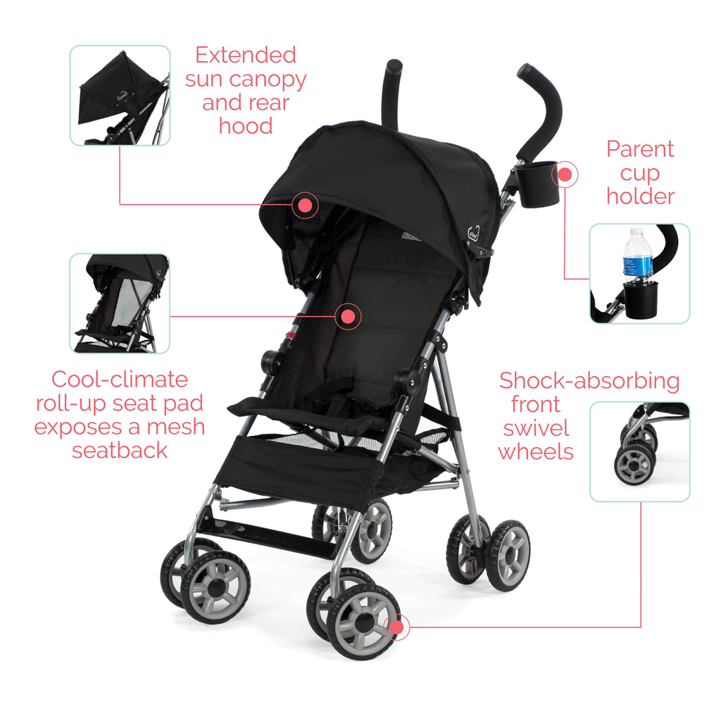 Umbrella Stroller Black J181