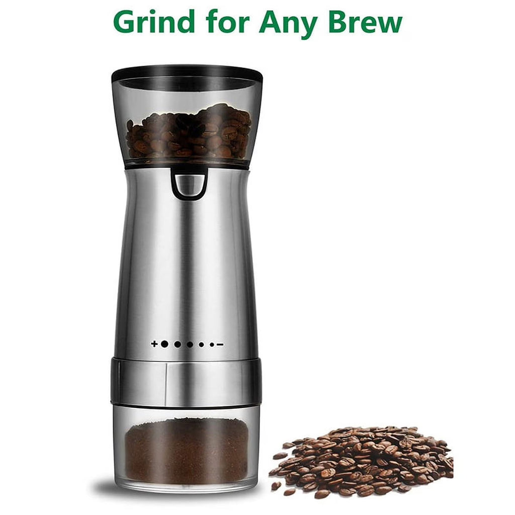 USB Charge Stainless Steel Coffee Grinder M782