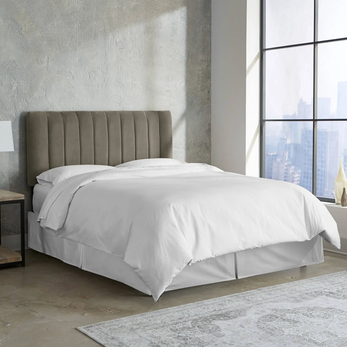 California King Velvet Headboard M7252