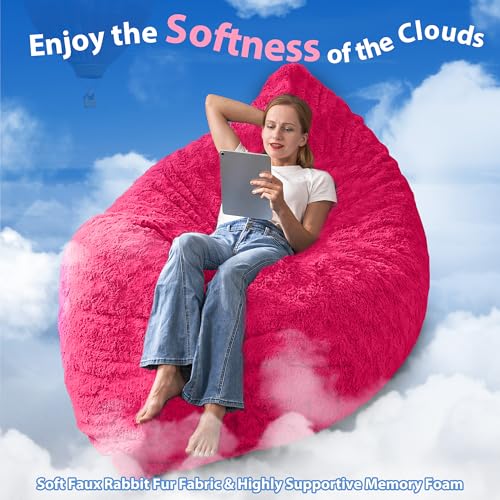 4 in 1 Memory Foam Bean Bag Chair F61494