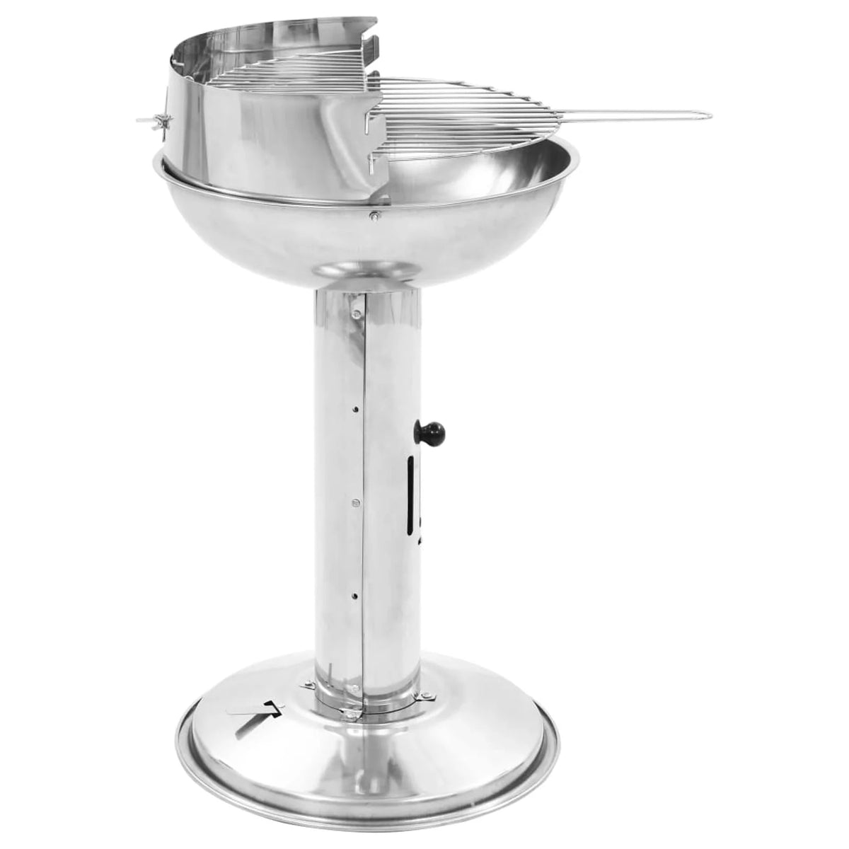 Charcoal BBQ Grill Stainless Steel N95686