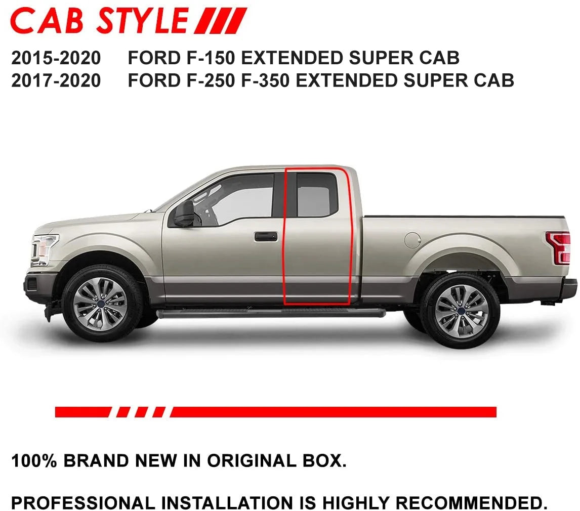 5" Coated Stainless Steel Side Step Nerf Bar Running Boards S384651