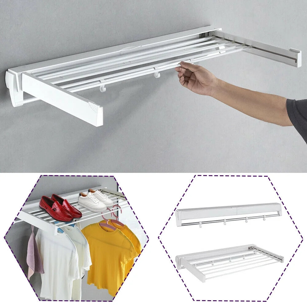 Wall Mounted Retractable Drying Rack M522