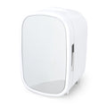 White 7L Mini Fridge with Mirror Door T690