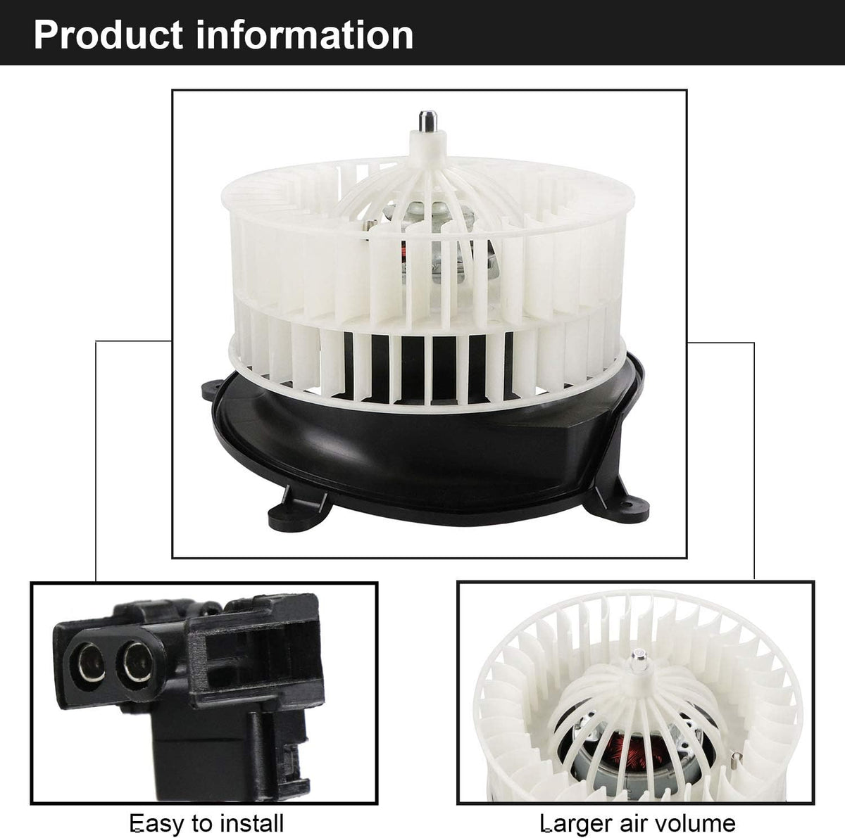 HVAC Blower Motor Fan Cage Assembly A348